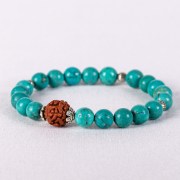 Turquoise Gem-Europe Wrist Mala-2